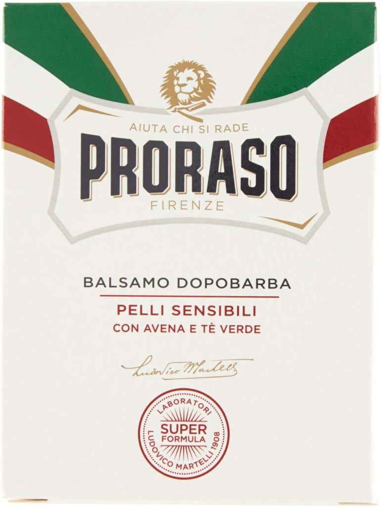 Proraso dopobarba per pelli sensibili Proraso dopobarba per pelli sensibili
