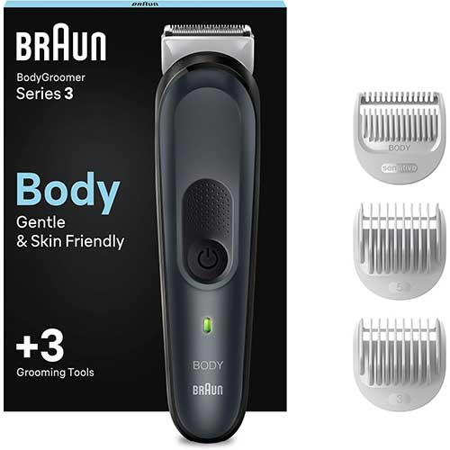 Braun Body Groomer 3 Rasoio Elettrico Corpo Uomo Braun Body Groomer 3 Rasoio Elettrico Corpo Uomo