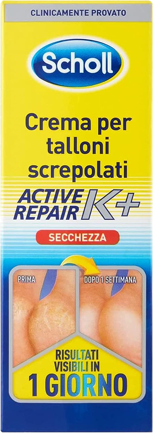Scholl Crema idratante Active repair K+ Scholl Crema idratante Active repair K+
