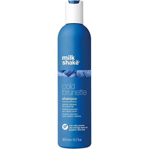 milkshake cold brunette shampoo blu