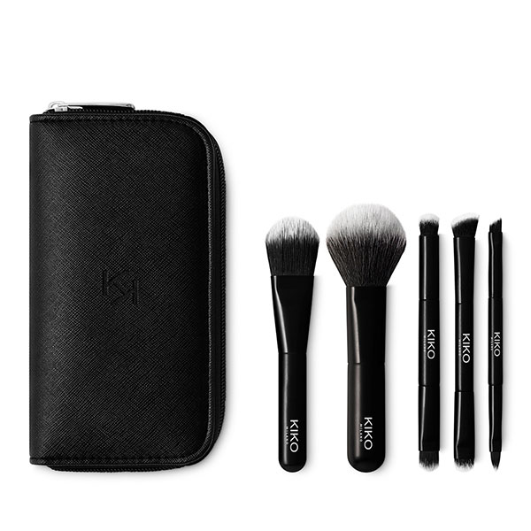 Kiko Pennelli trucco -  Travel Brush Set Kiko Pennelli trucco -  Travel Brush Set