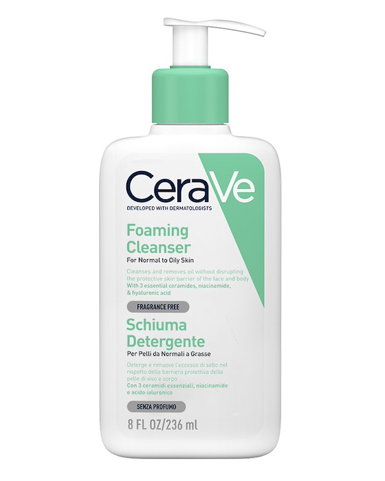 Schiuma detergente CeraVe Foaming Cleanser Schiuma detergente CeraVe Foaming Cleanser