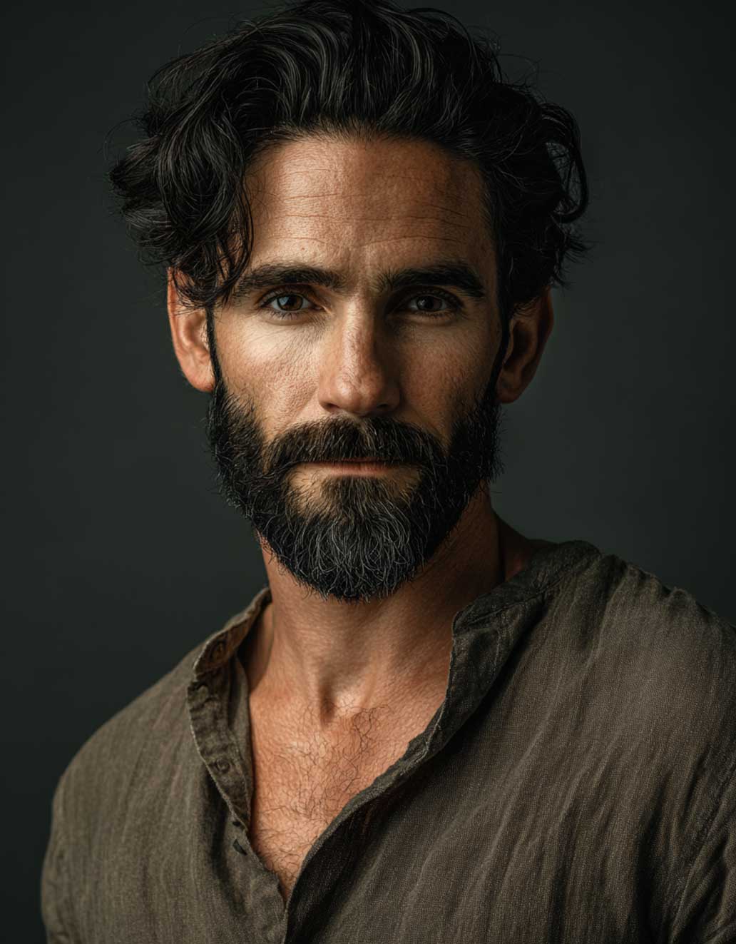 Barba uomo sfumata lunga Barba uomo sfumata lunga