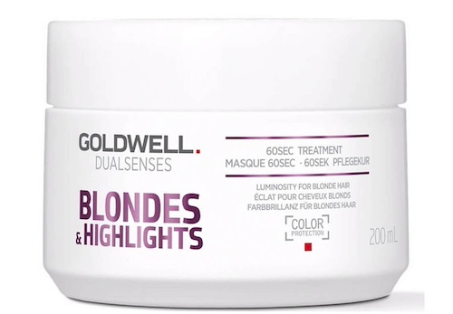 Maschera Capelli Goldwell Dualsenses Blonde and Highlights Anti-Yellow 60Sec Treatment