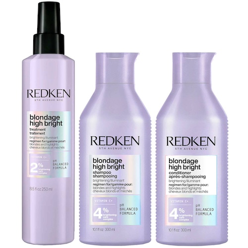 Trattamento Capelli Biondi Redken Blondage High Bright Trio