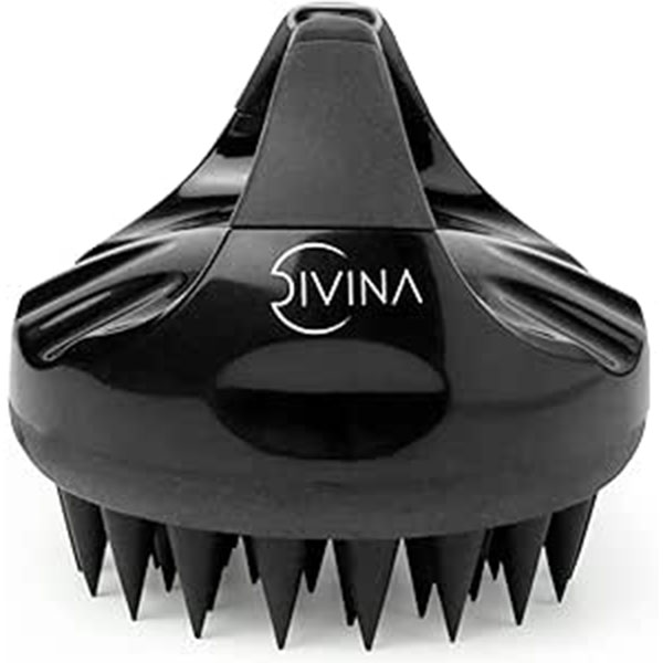 Divina BLK Spazzola massaggiante cuoio capelluto ReViver Divina BLK Spazzola massaggiante cuoio capelluto ReViver