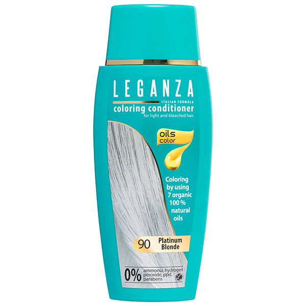Leganza Balsamo Colorante Naturale per Capelli Colore Biondo Platino Nº 90 Leganza Balsamo Colorante Naturale per Capelli Colore Biondo Platino Nº 90