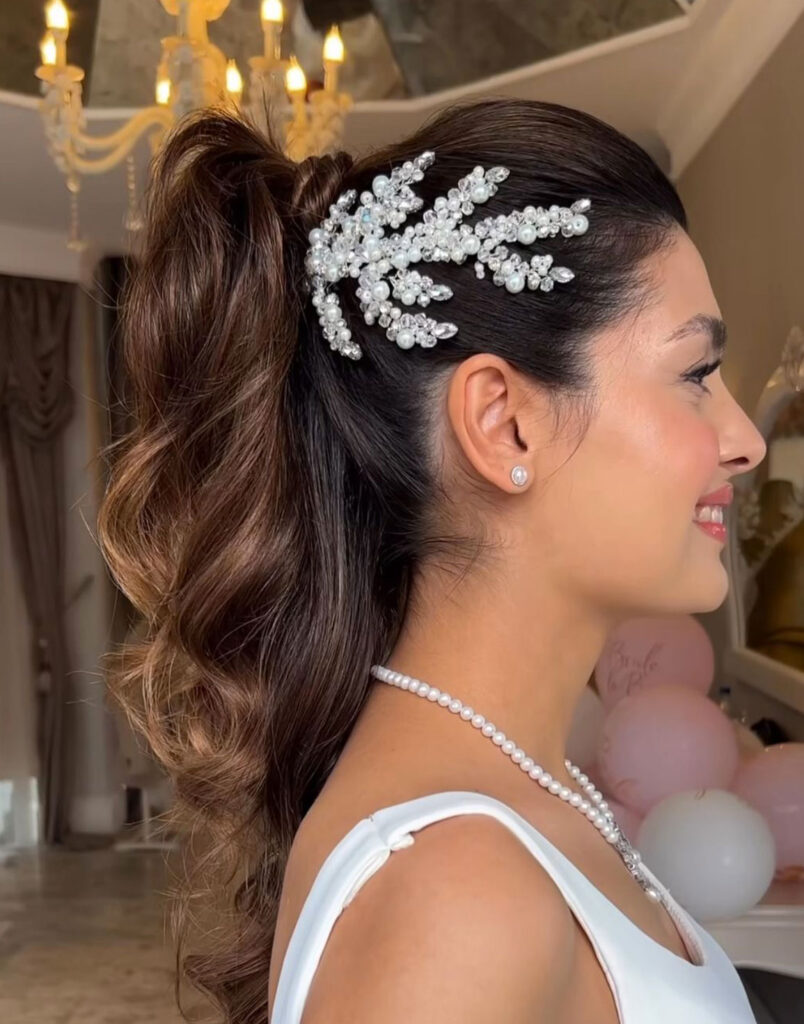 Fermacapelli Fiore Fermagli Sposa Pettine Per Da Donna Clip Di Strass