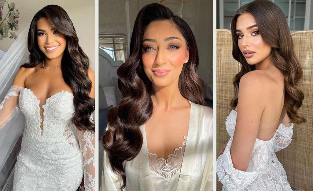 capelli da sposa sciolti