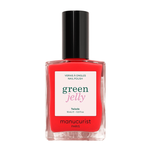 Manucurist Jelly Green Smalto Rosso Vivo Twizzle Manucurist Jelly Green Smalto Rosso Vivo Twizzle