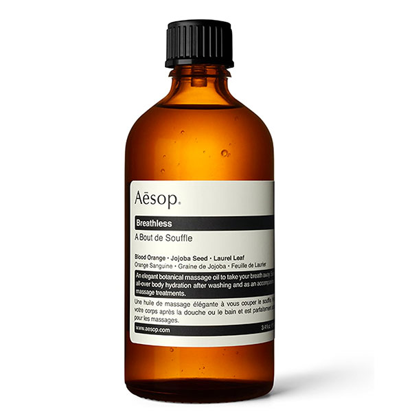 Olio per massaggio Aesop Breathless
