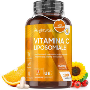VITAMINA C LIPOSOMIALE Vegana - Vitamina C 1000mg In 180 Capsule Di Vit - Foto 3