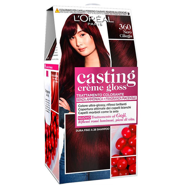 Tinta capelli L'oreal Casting Creme Gloss Nero ciliegia Tinta capelli L'oreal Casting Creme Gloss Nero ciliegia