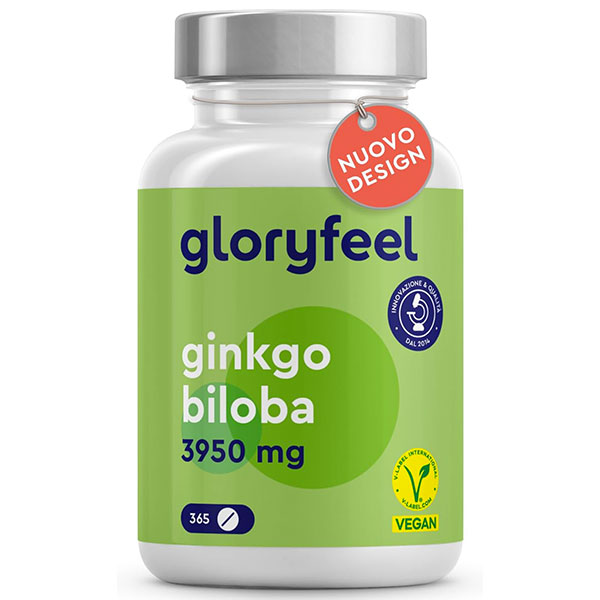 Integratore Ginkgo Biloba Gloryfeel