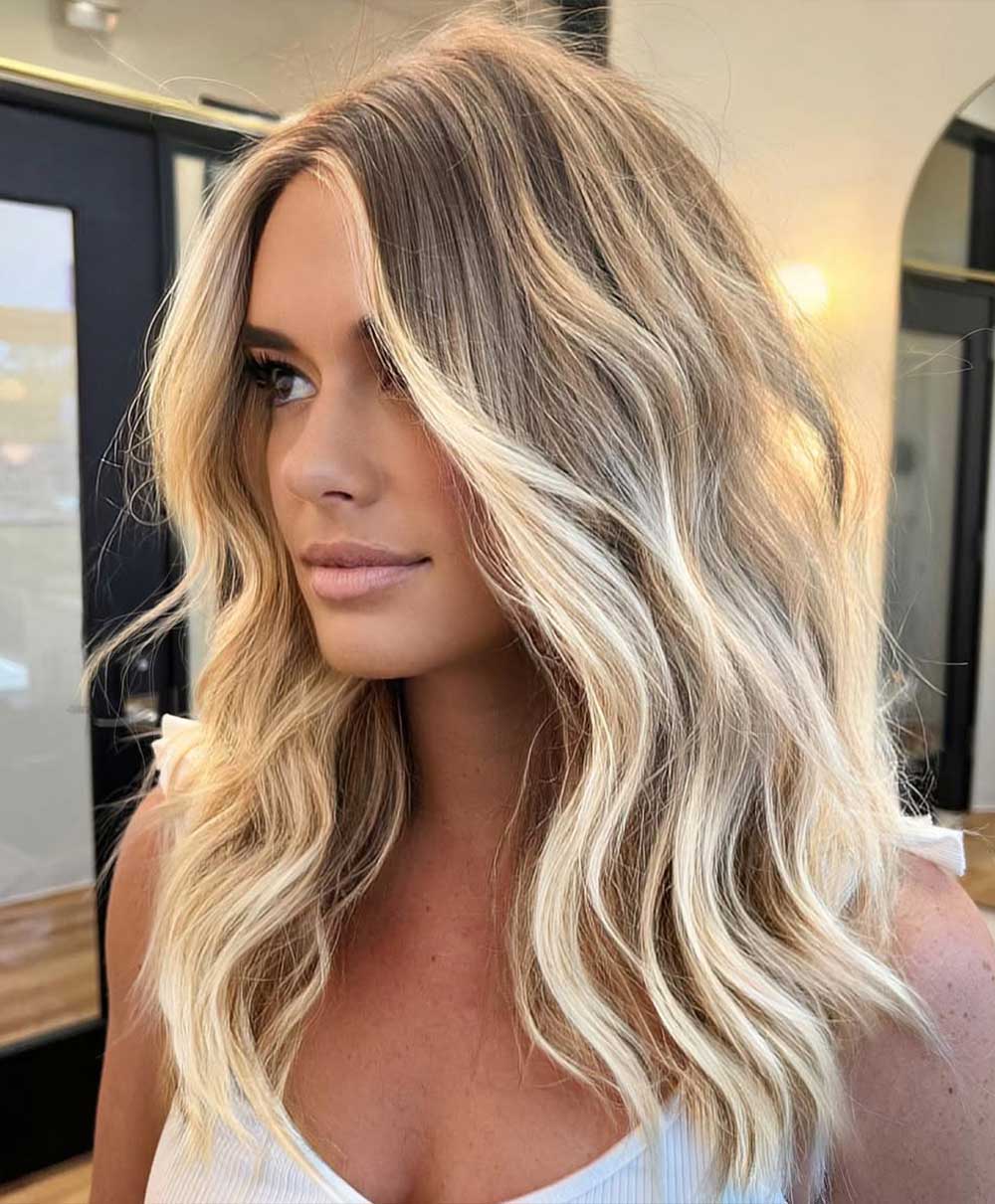 Balayage biondo Balayage biondo