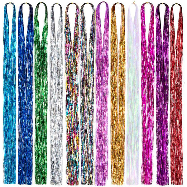 Tinsel Hair - Fili colorati per capelli Tinsel Hair - Fili colorati per capelli