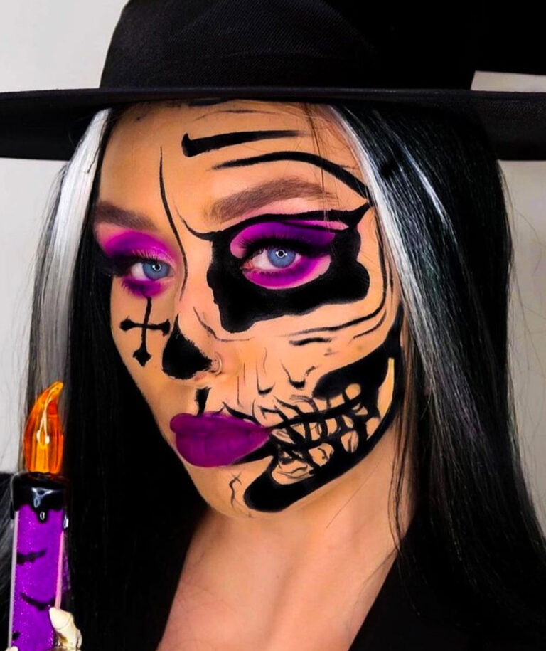 Set Trucco Strega Per Bambine Con Accessori – Ideale Per Halloween E Carnevale – Widmann