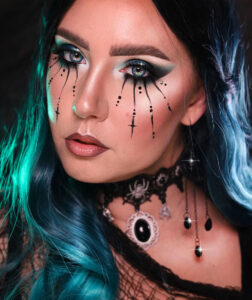 Widmann ? Set Maquillage Sorcière avec accessoire Girls