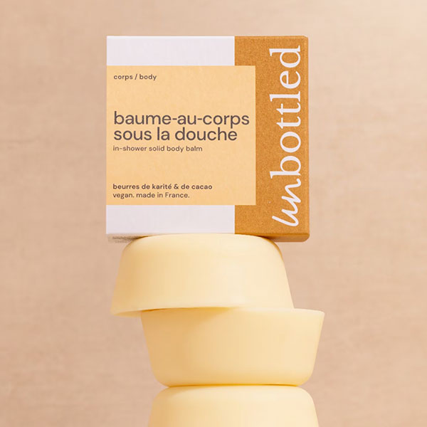 Unbottled Balsamo corpo solido sotto la doccia 