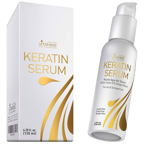 Vitamins Keratin Protein Hair Serum