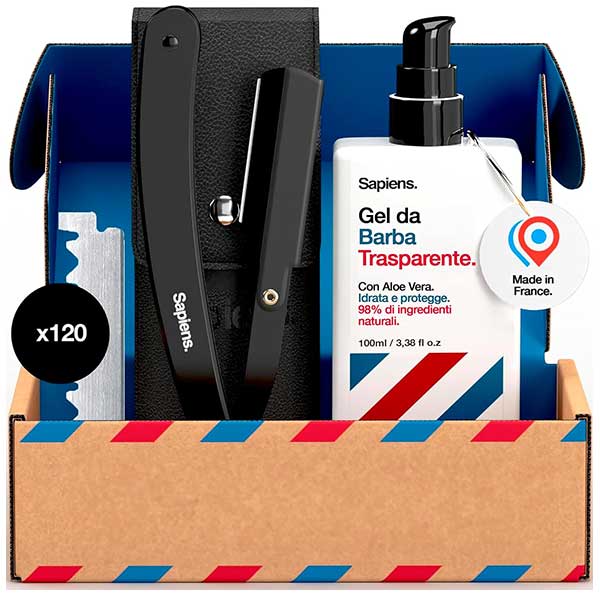 Sapiens Barbershop Kit Rasatura Barba Uomo Sapiens Barbershop Kit Rasatura Barba Uomo