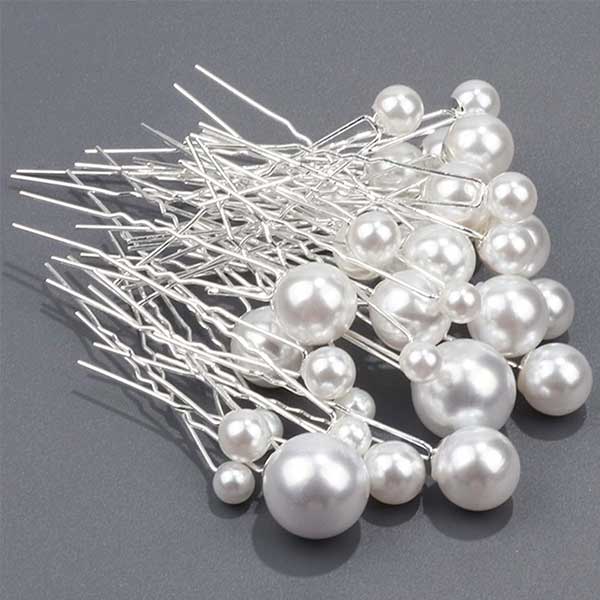 Forcine per capelli con perle Forcine per capelli con perle