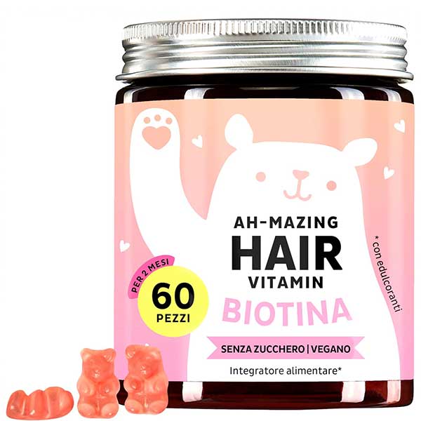 Bears With Benefits Ah-mazing Hair – Caramelle gommose con Vitamine "Bears