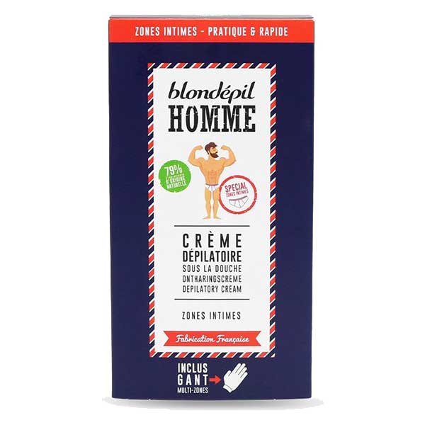 BLONDEPIL HOMME Crema depilatoria uomo