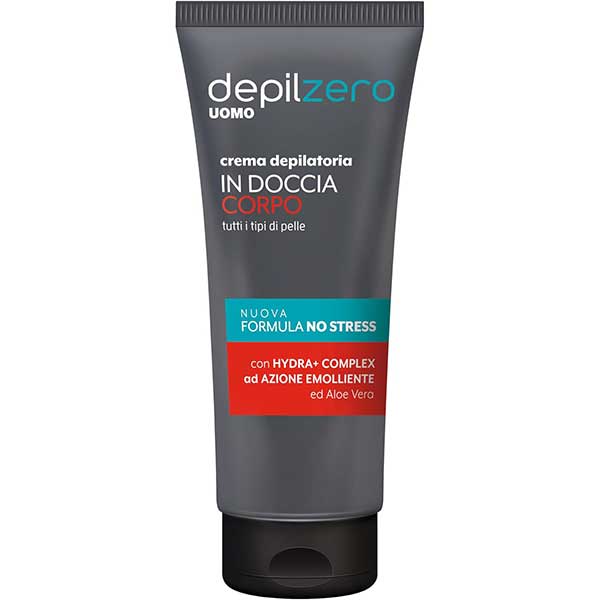 Depilzero Crema Depilatoria uomo sotto la doccia