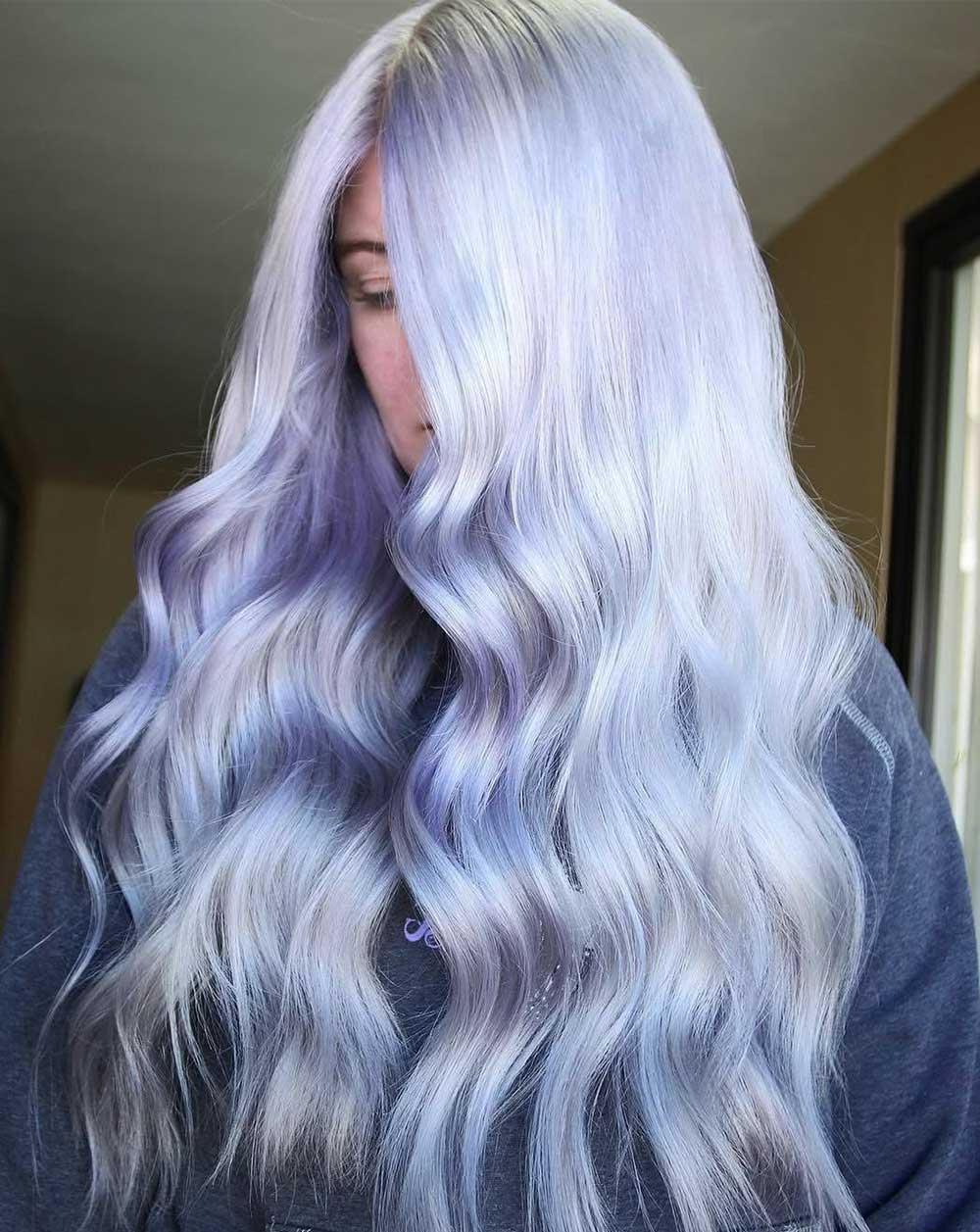 Capelli colore grigio perla Capelli colore grigio perla