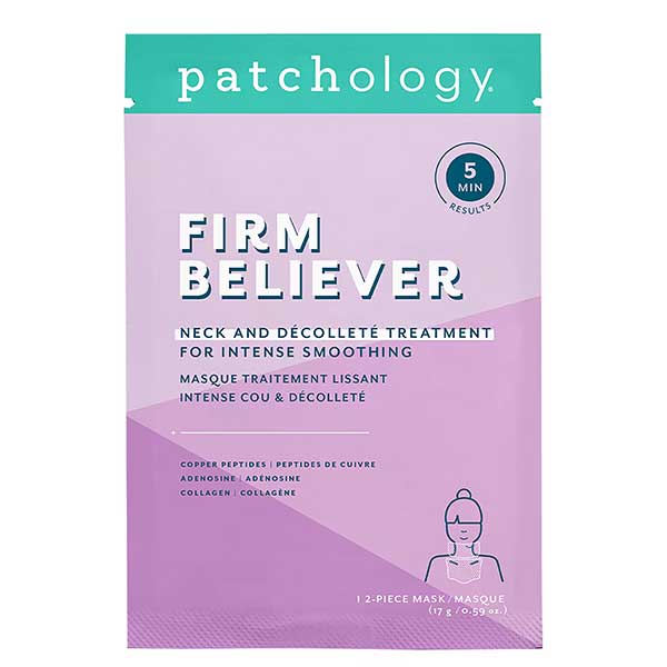 PATCHOLOGY Firm Believer Neck & Décolleté - Maschera trattamento levigante intensa per collo e décolleté PATCHOLOGY Firm Believer Neck & Décolleté - Maschera trattamento levigante intensa per collo e décolleté