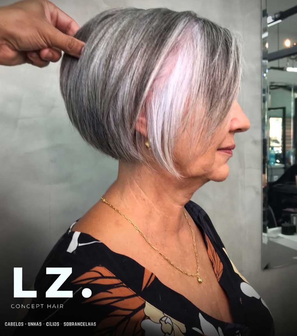 Tagli capelli corti donne over 70 - Caschetto asimmetrico Tagli capelli corti donne over 70 - Caschetto asimmetrico