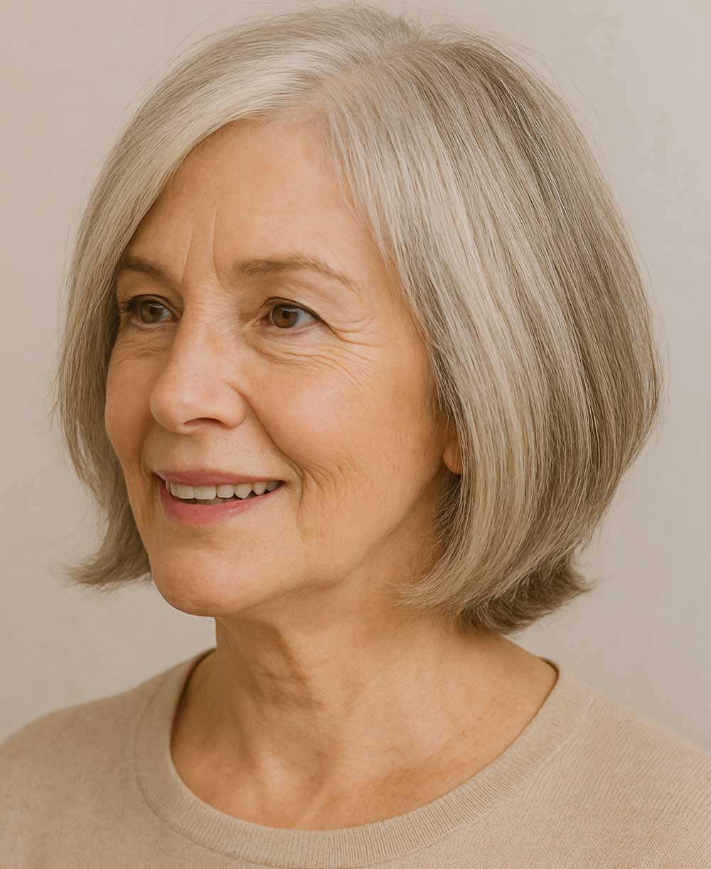 Tagli capelli corti donne over 70 - Caschetto scalato Tagli capelli corti donne over 70 - Caschetto scalato