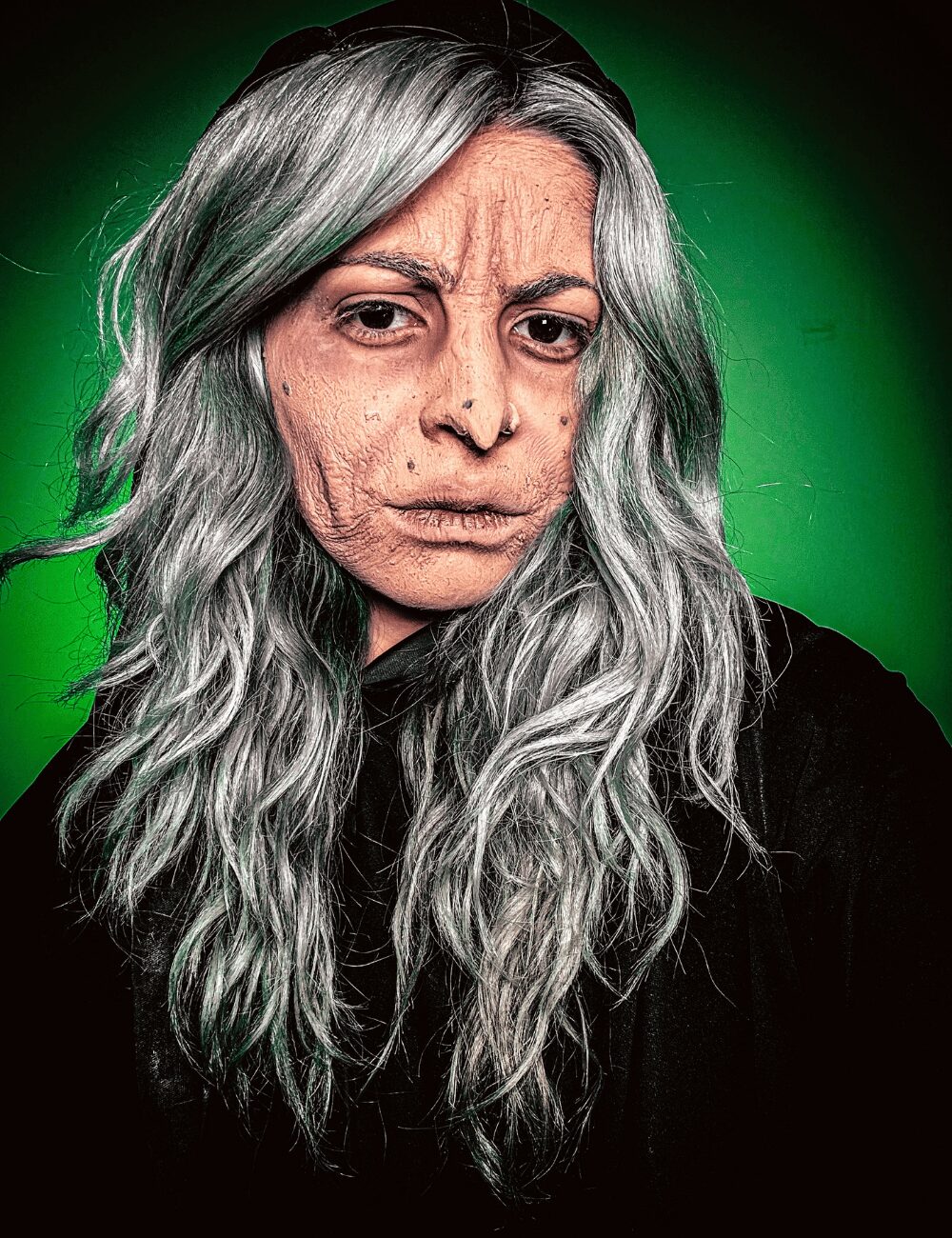 Trucco strega cattiva Halloween Trucco strega cattiva Halloween