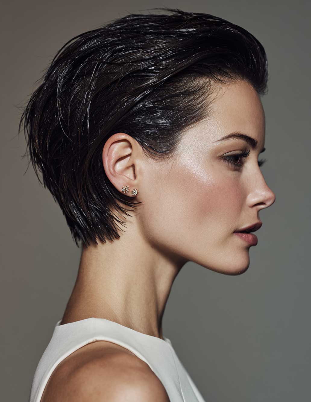 Acconciatura cerimonia per capelli corti Acconciatura cerimonia per capelli corti