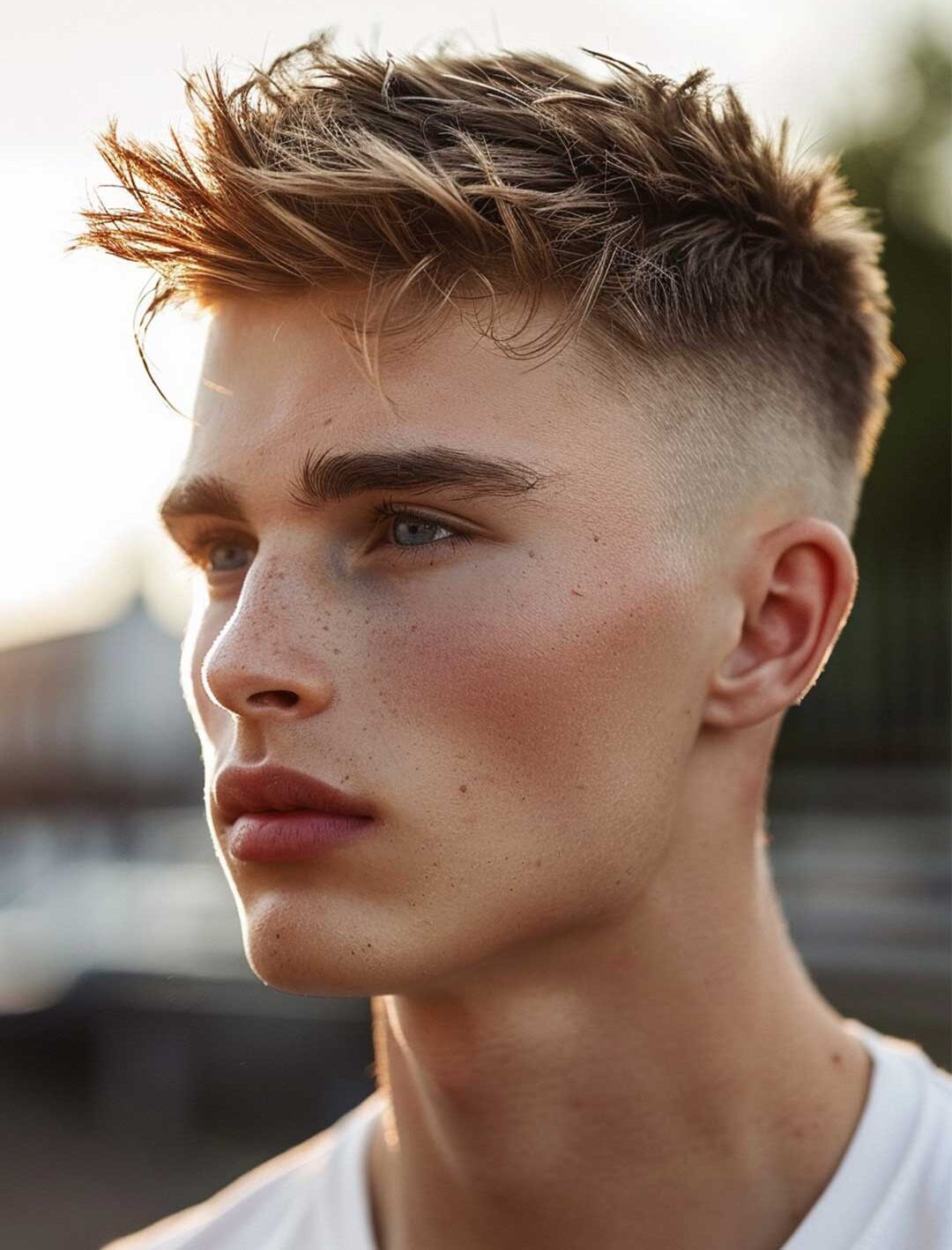 Capelli a spazzolino