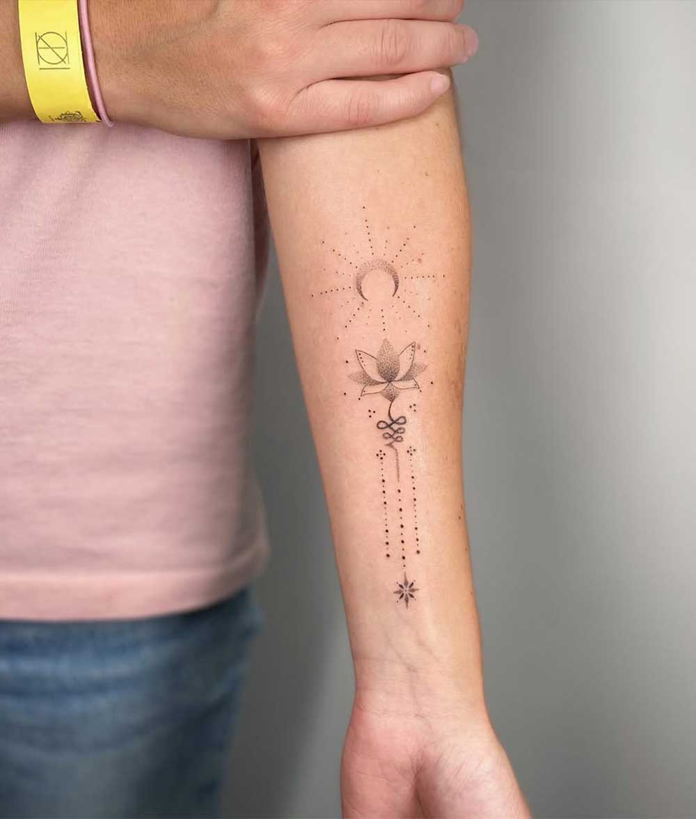 Tatuaggio Unalome Tatuaggio Unalome