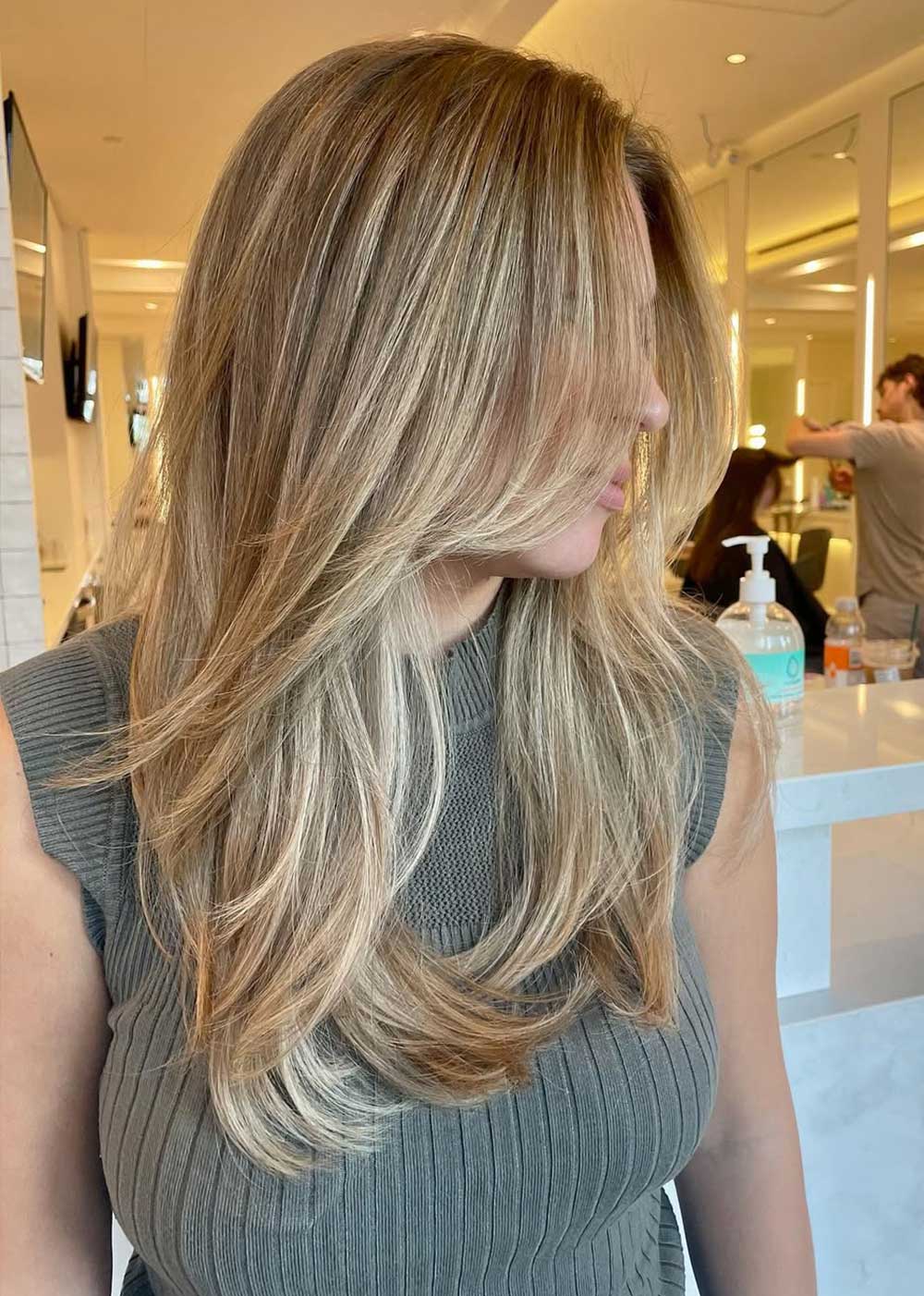 Taglio Rachel Moderno Taglio Rachel Moderno