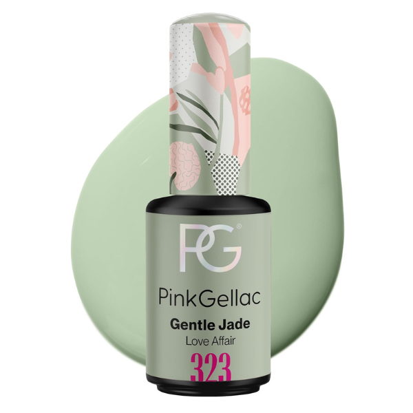 Pink Gellac Semipermanente Gel Unghie n° 323 Gentle Jade Pink Gellac Semipermanente Gel Unghie n° 323 Gentle Jade